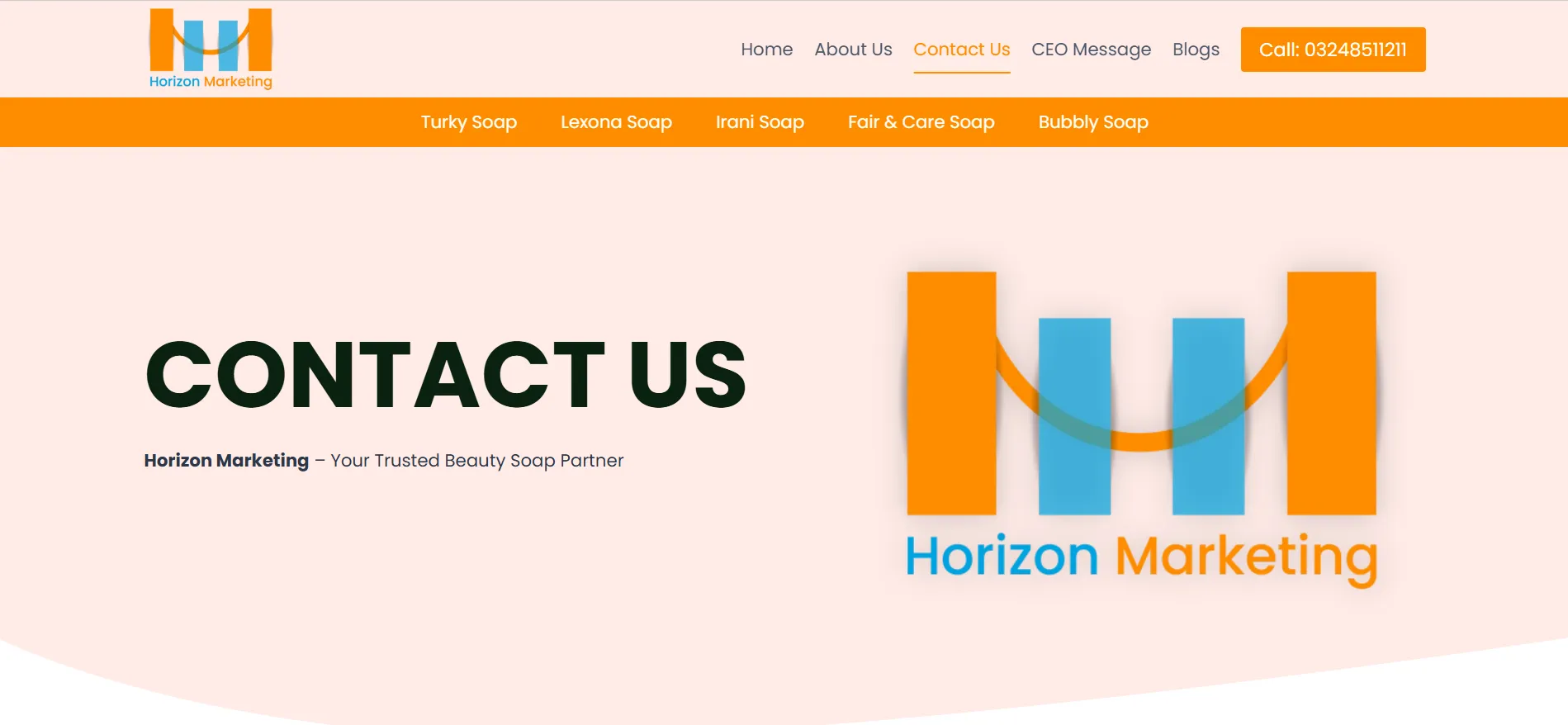 Horizon Marketing Contact Page