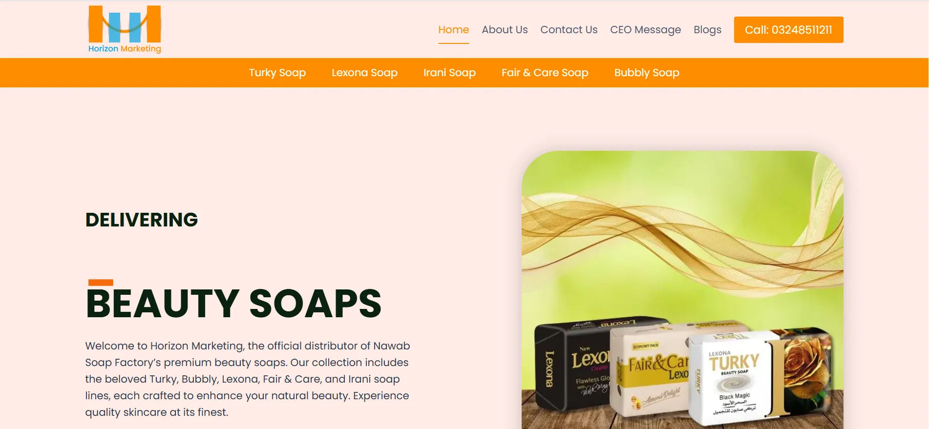 Horizon Marketing Homepage